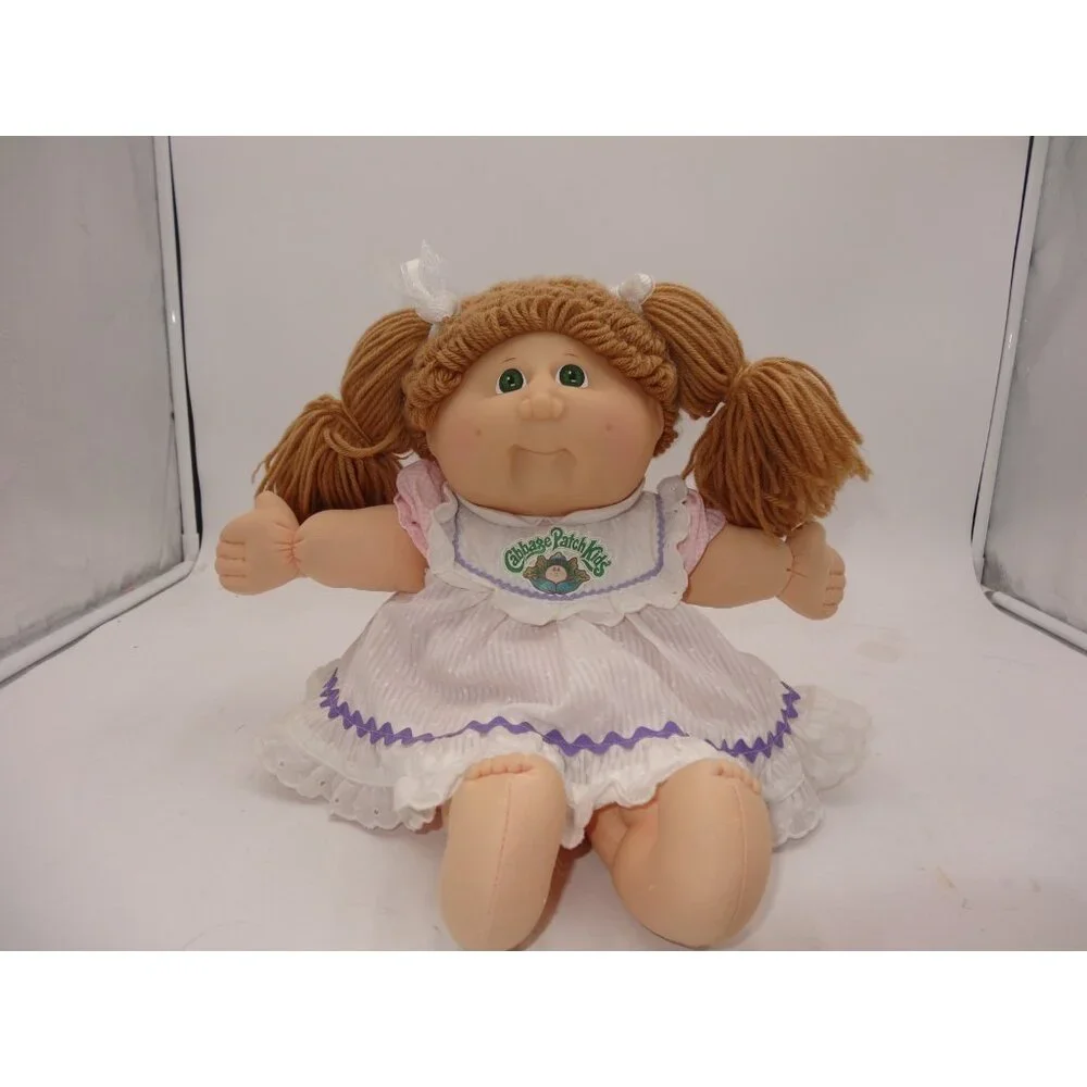 Cabbage Patch Kids Doll 15th Anniversary SpecialEdition Red‎ Brown Hair Blue Eye